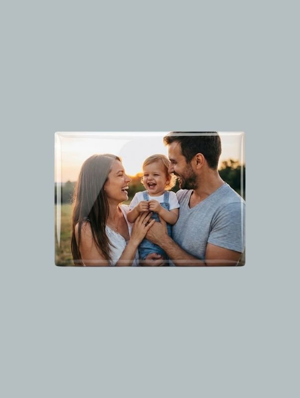 Personalized Photo Fridge Magnet