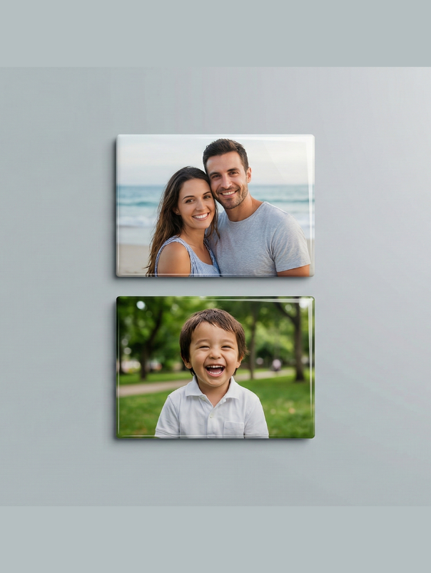 Personalized Photo Fridge Magnet